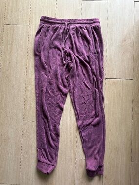 Free People Movement "Back Into It" Joggers Women's Medium Wine Rose